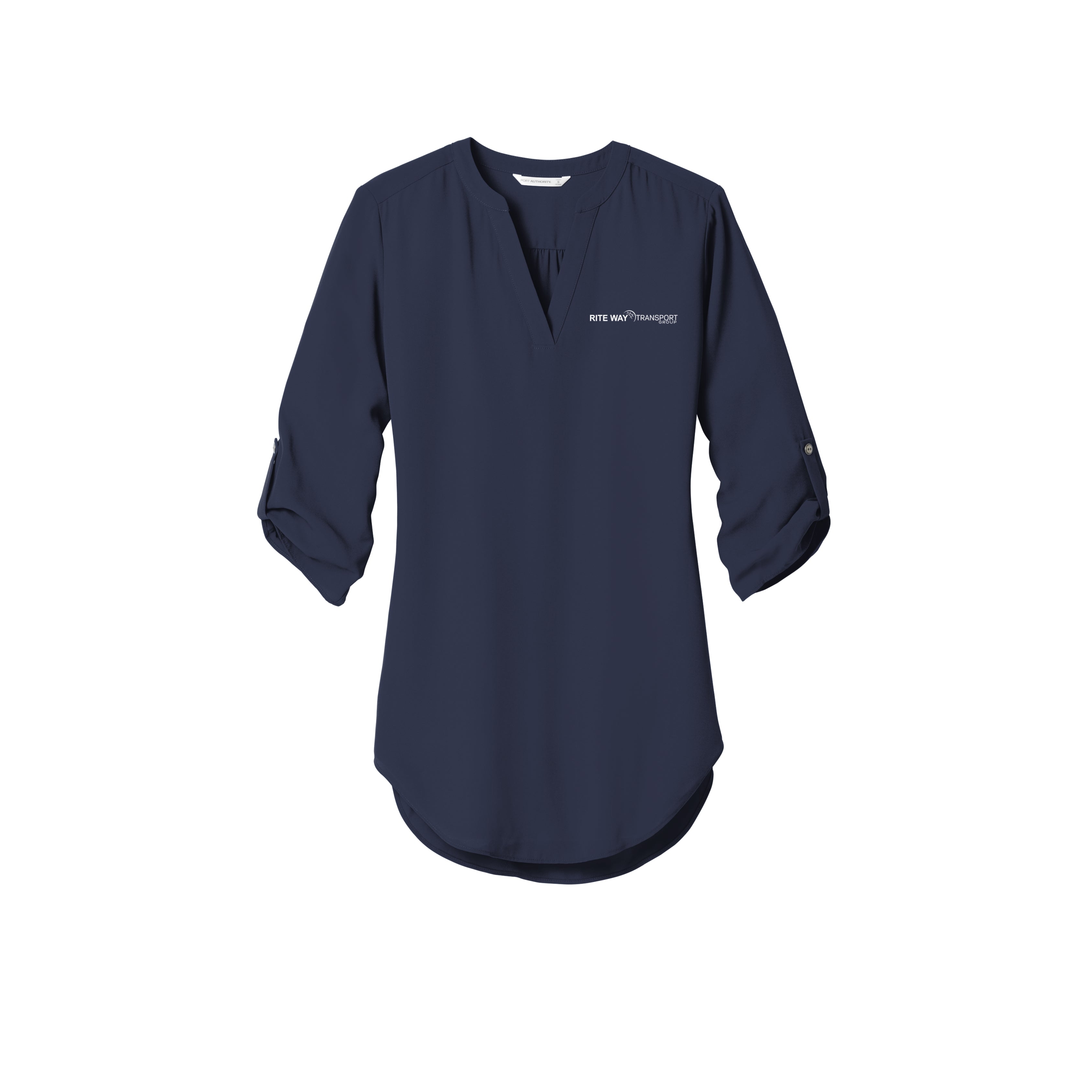 Rite Way Transport Port Authority® Women's 3/4-Sleeve Tunic Blouse