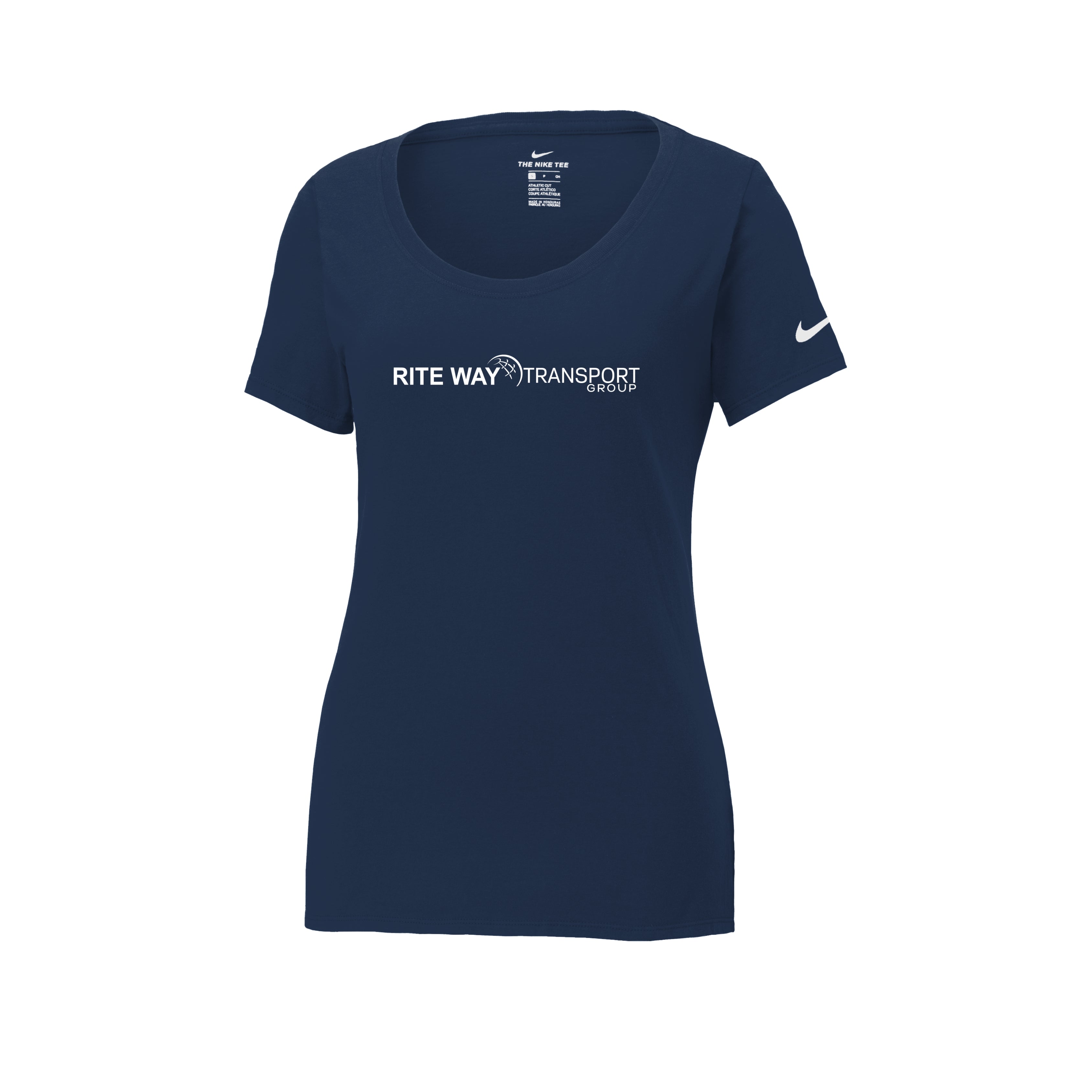 Rite Way Transport Nike Women's Dri-FIT Cotton/Poly Scoop Neck Tee