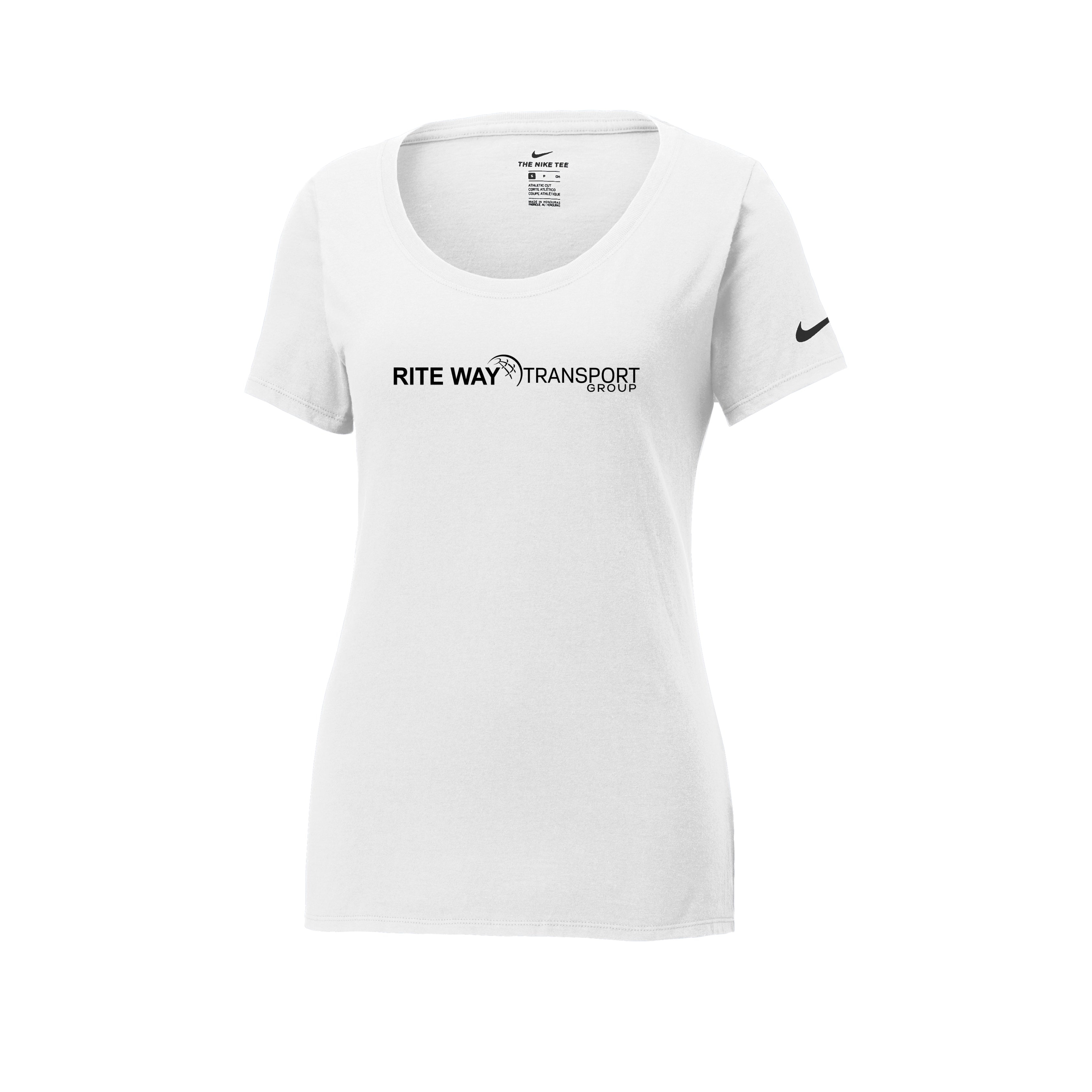 Rite Way Transport Nike Women's Dri-FIT Cotton/Poly Scoop Neck Tee