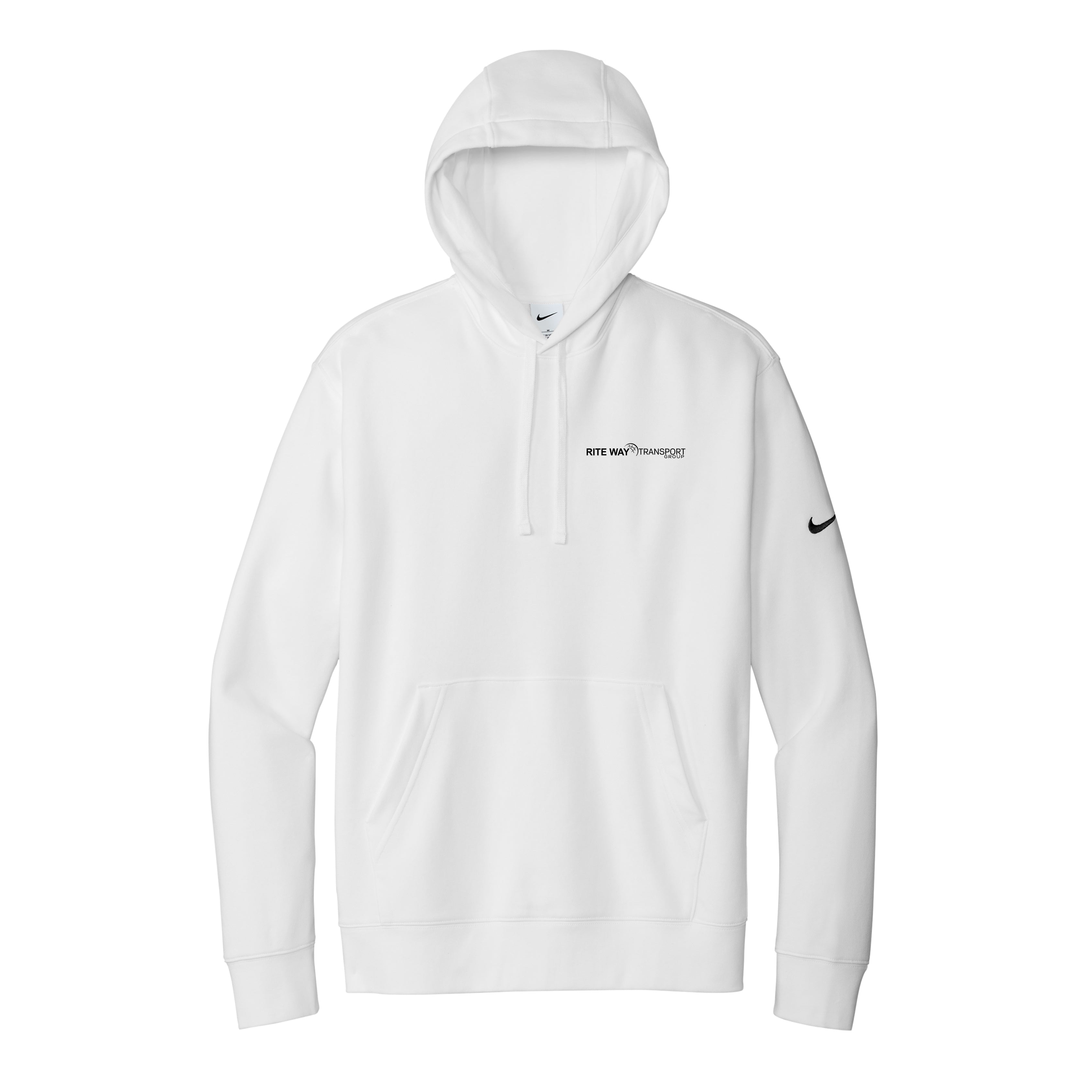 Rite Way Transport Nike Club Fleece Sleeve Swoosh Pullover Hoodie