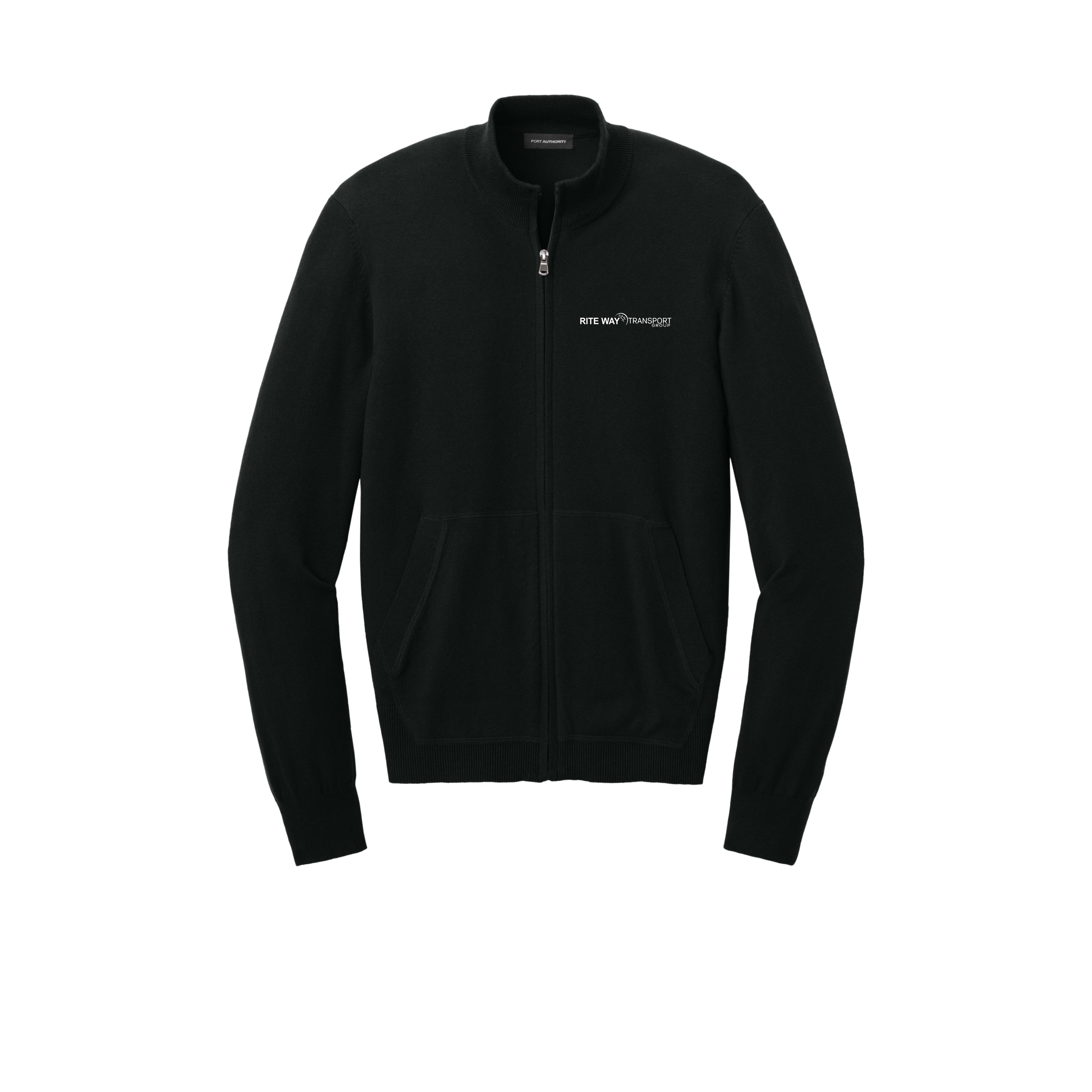 Rite Way Transport Port Authority® Easy Care Full-Zip Sweater