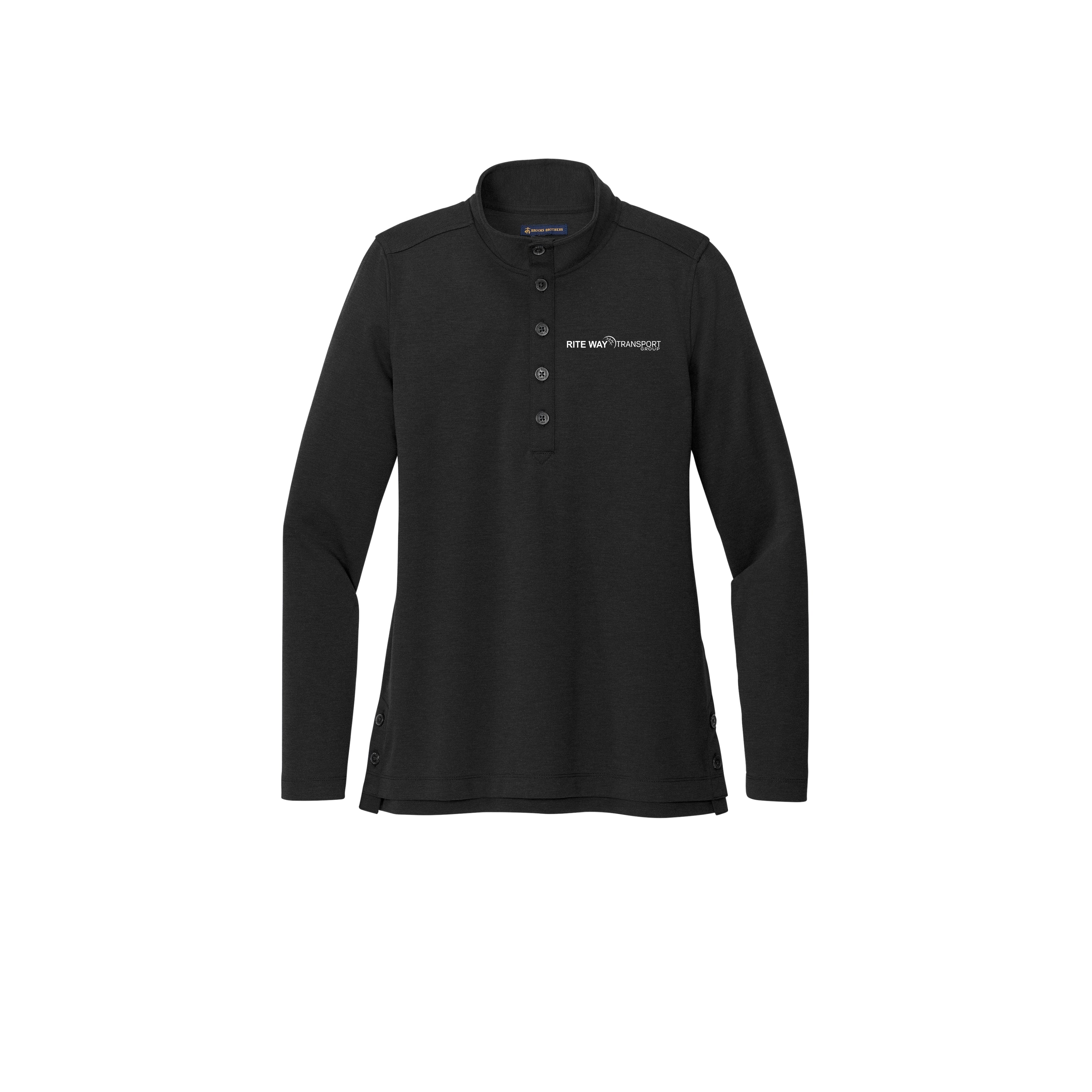 Rite Way Transport Brooks Brothers® Women’s Mid-Layer Stretch 1/2-Button