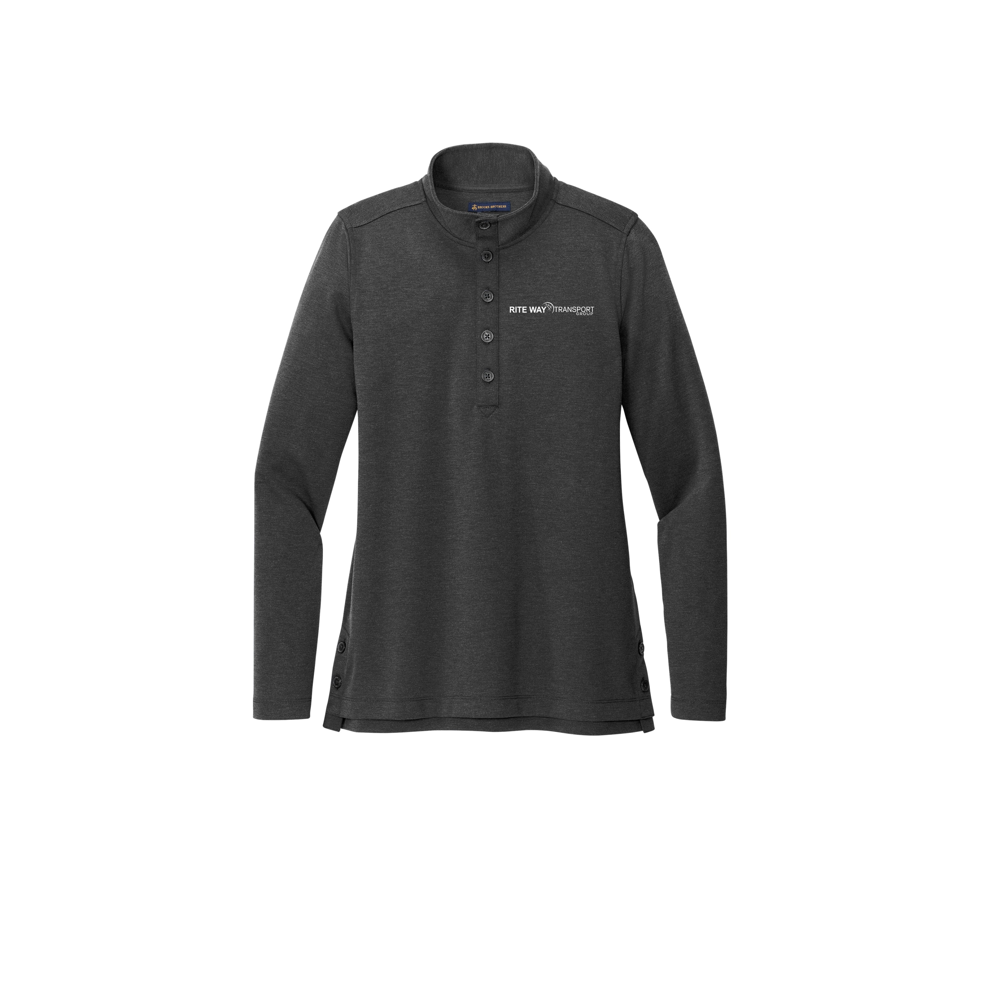 Rite Way Transport Brooks Brothers® Women’s Mid-Layer Stretch 1/2-Button