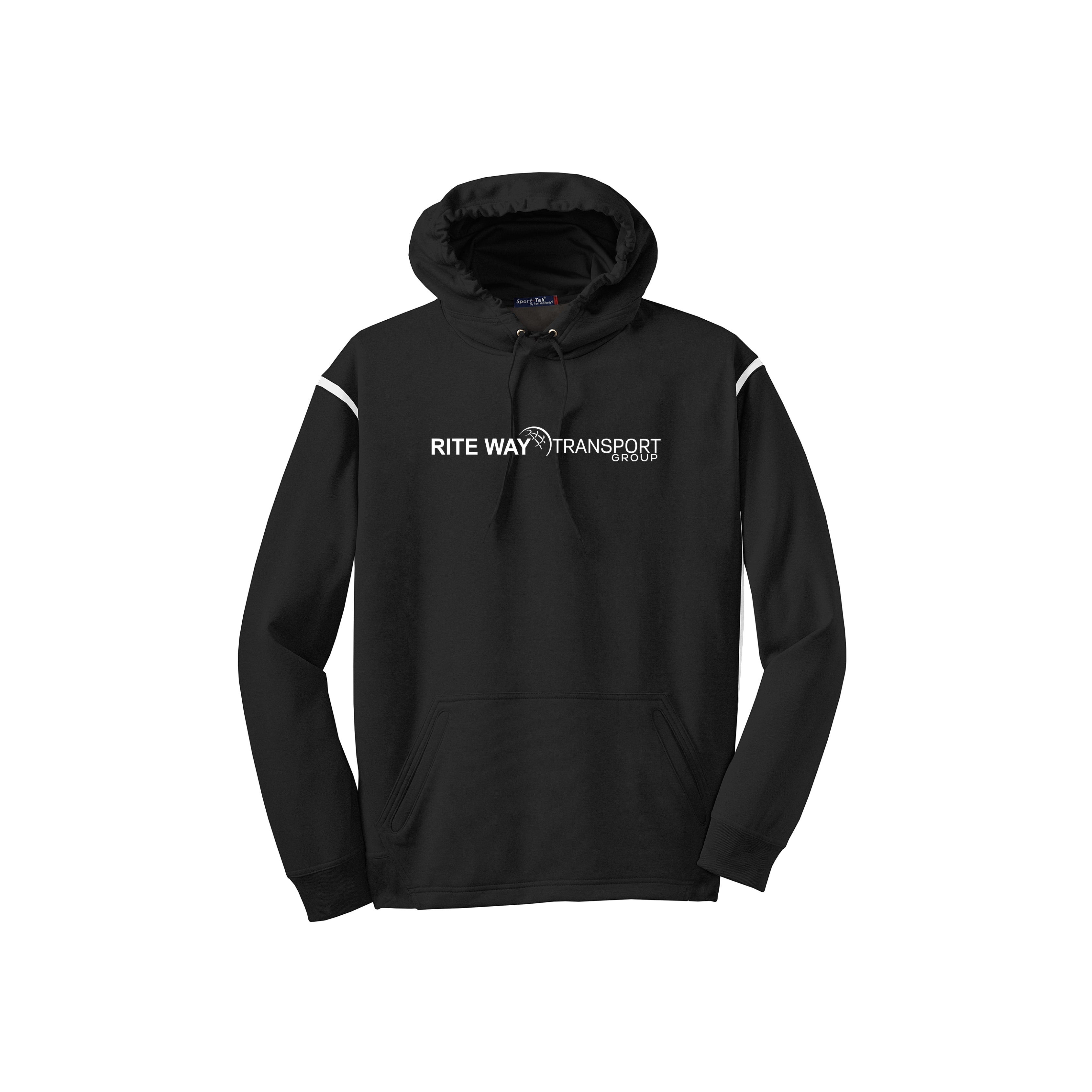 Rite Way Transport Sport-Tek® Tech Fleece Colorblock Hooded Sweatshirt