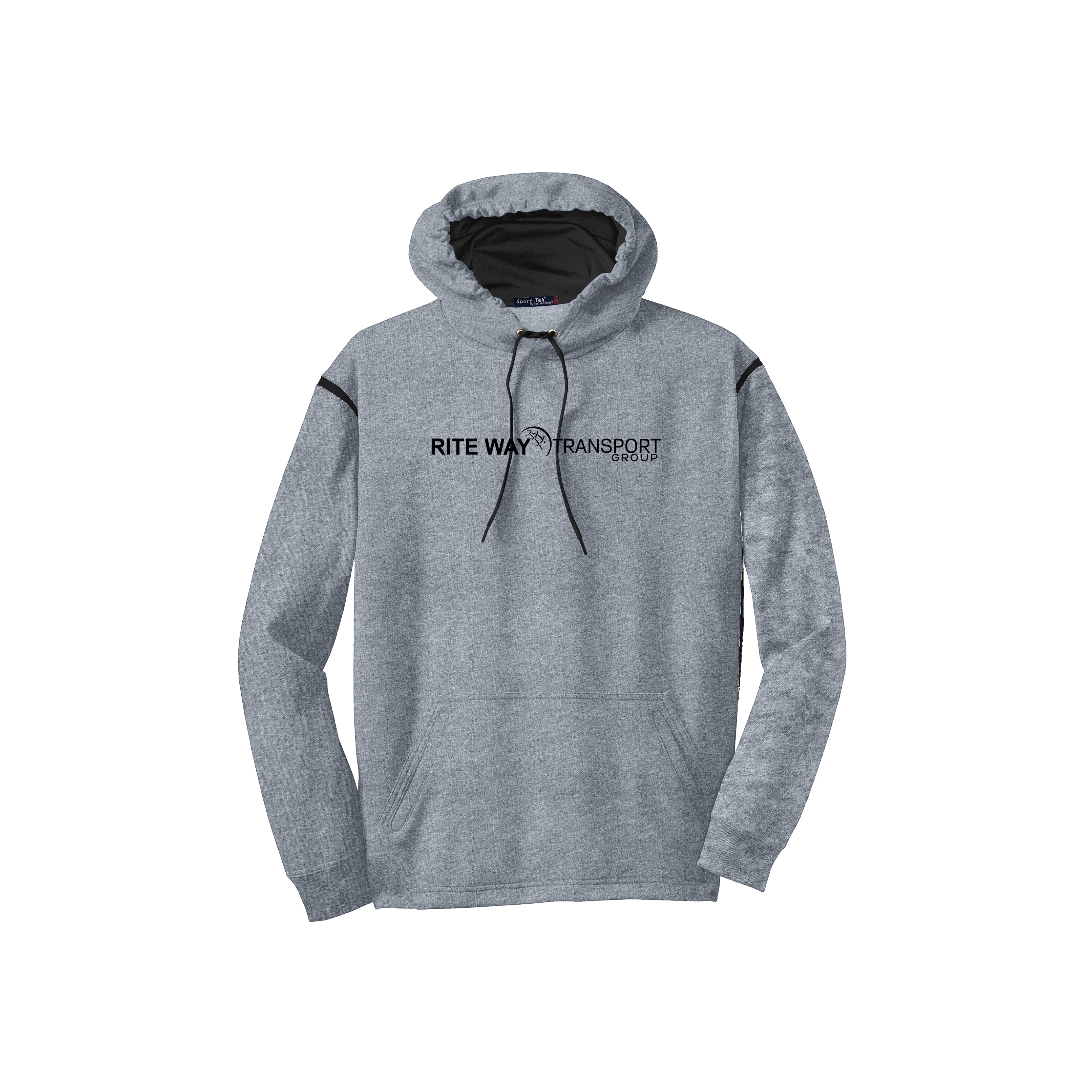 Rite Way Transport Sport-Tek® Tech Fleece Colorblock Hooded Sweatshirt