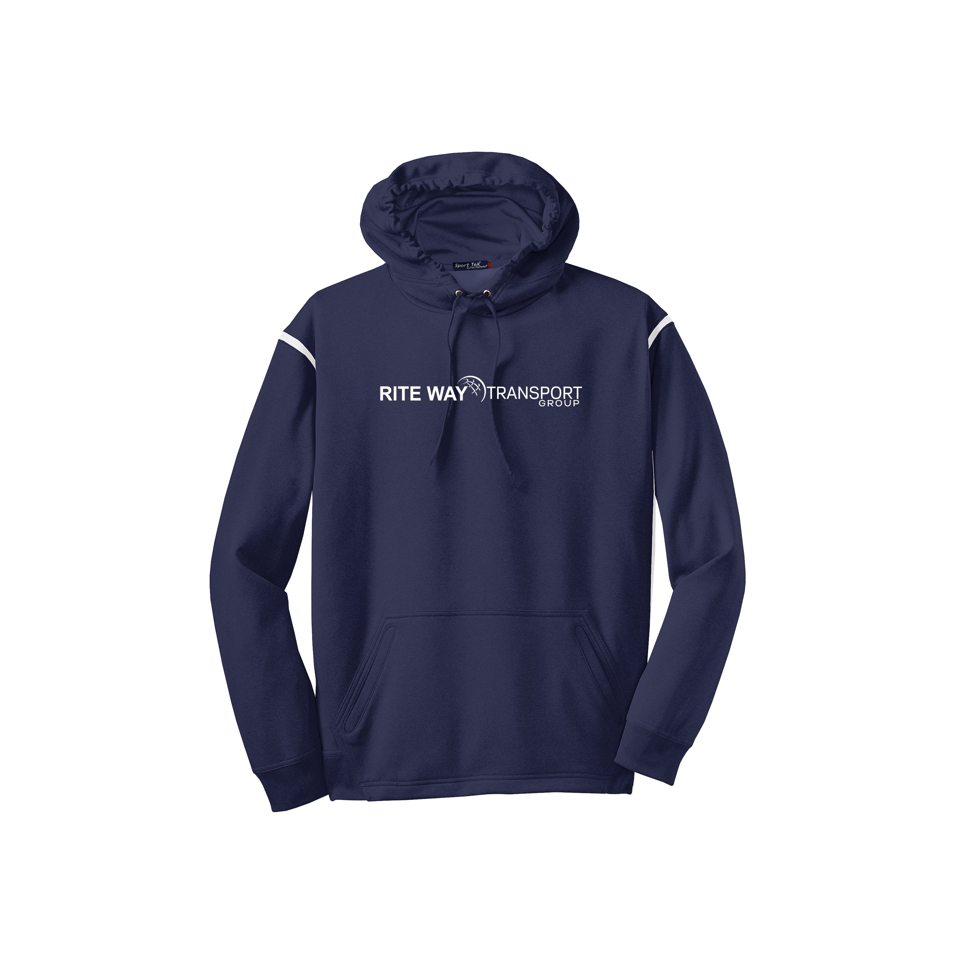 Rite Way Transport Sport-Tek® Tech Fleece Colorblock Hooded Sweatshirt