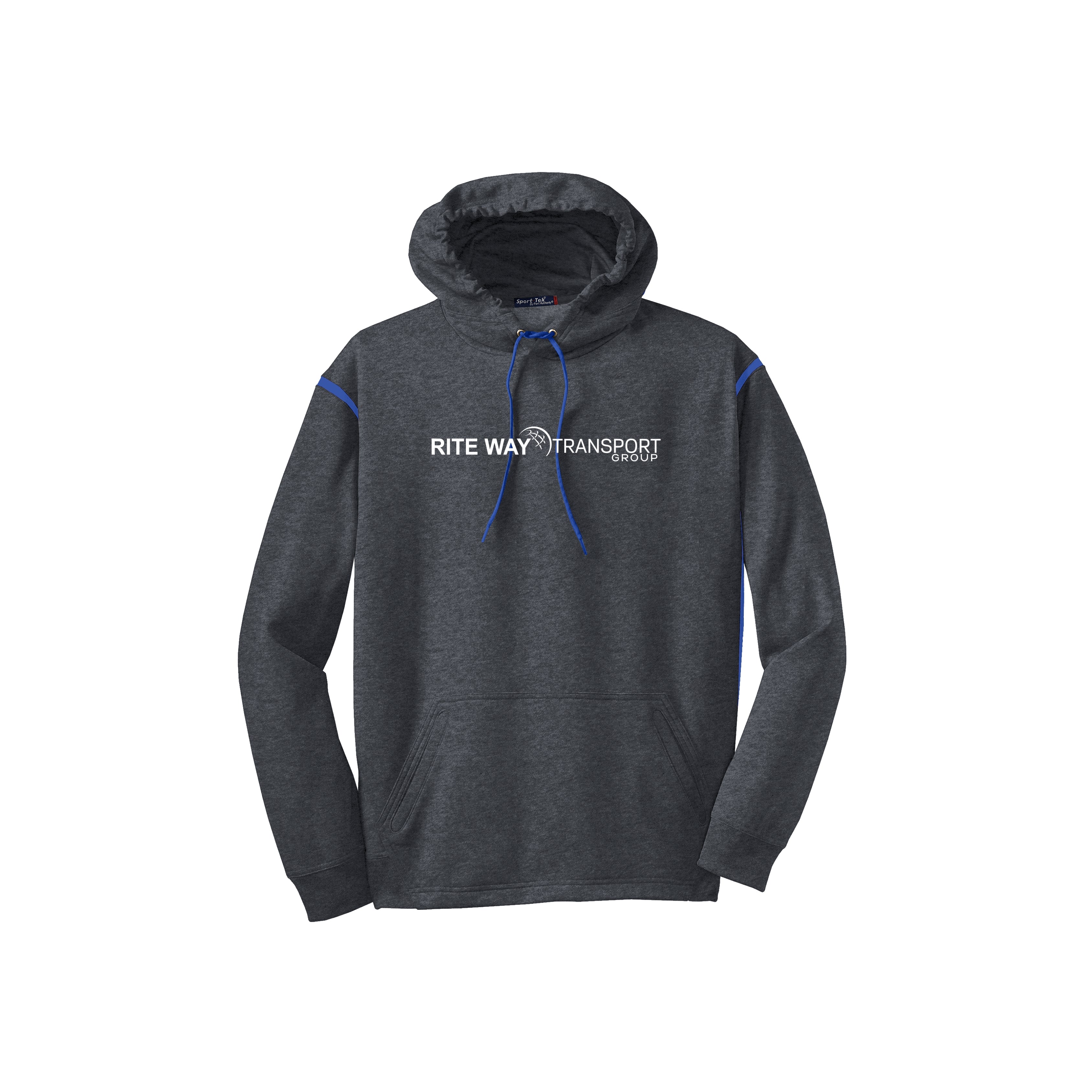 Rite Way Transport Sport-Tek® Tech Fleece Colorblock Hooded Sweatshirt