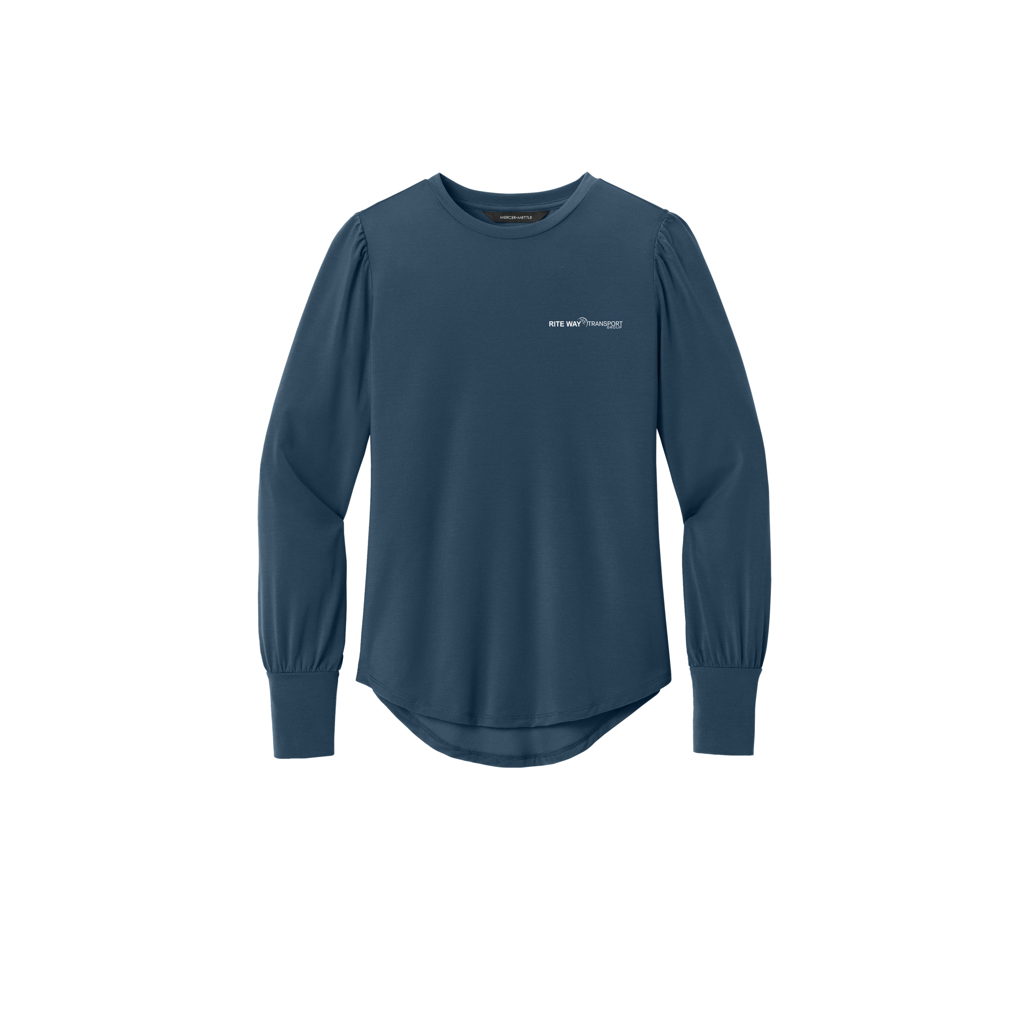 Rite Way Transport Mercer+Mettle® Women’s Stretch Jersey Long Sleeve Blouson Top