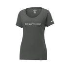 Rite Way Transport Nike Women's Dri-FIT Cotton/Poly Scoop Neck Tee