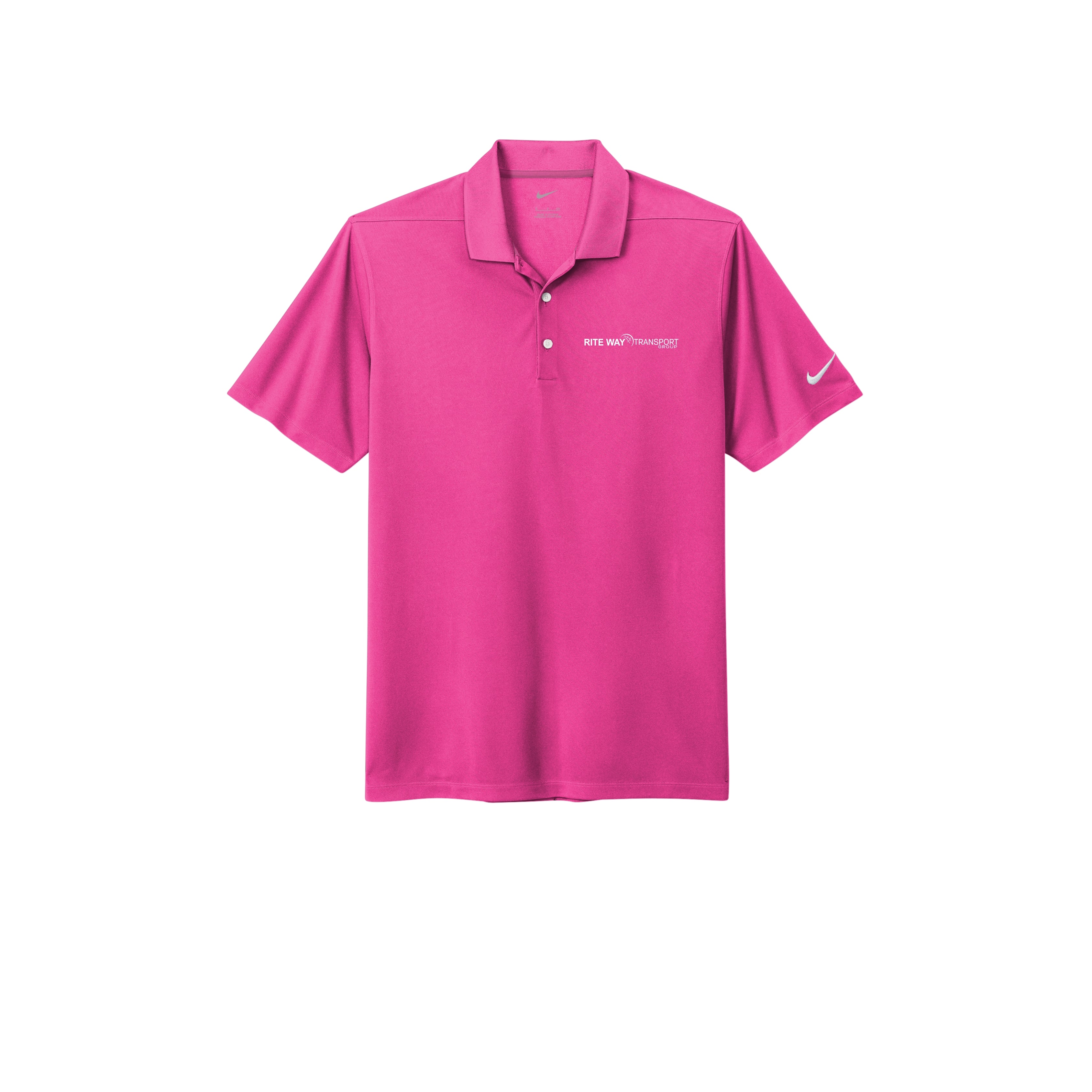 Rite Way Transport Breast Cancer Awareness Nike Dri-FIT Micro Pique 2.0 Polo