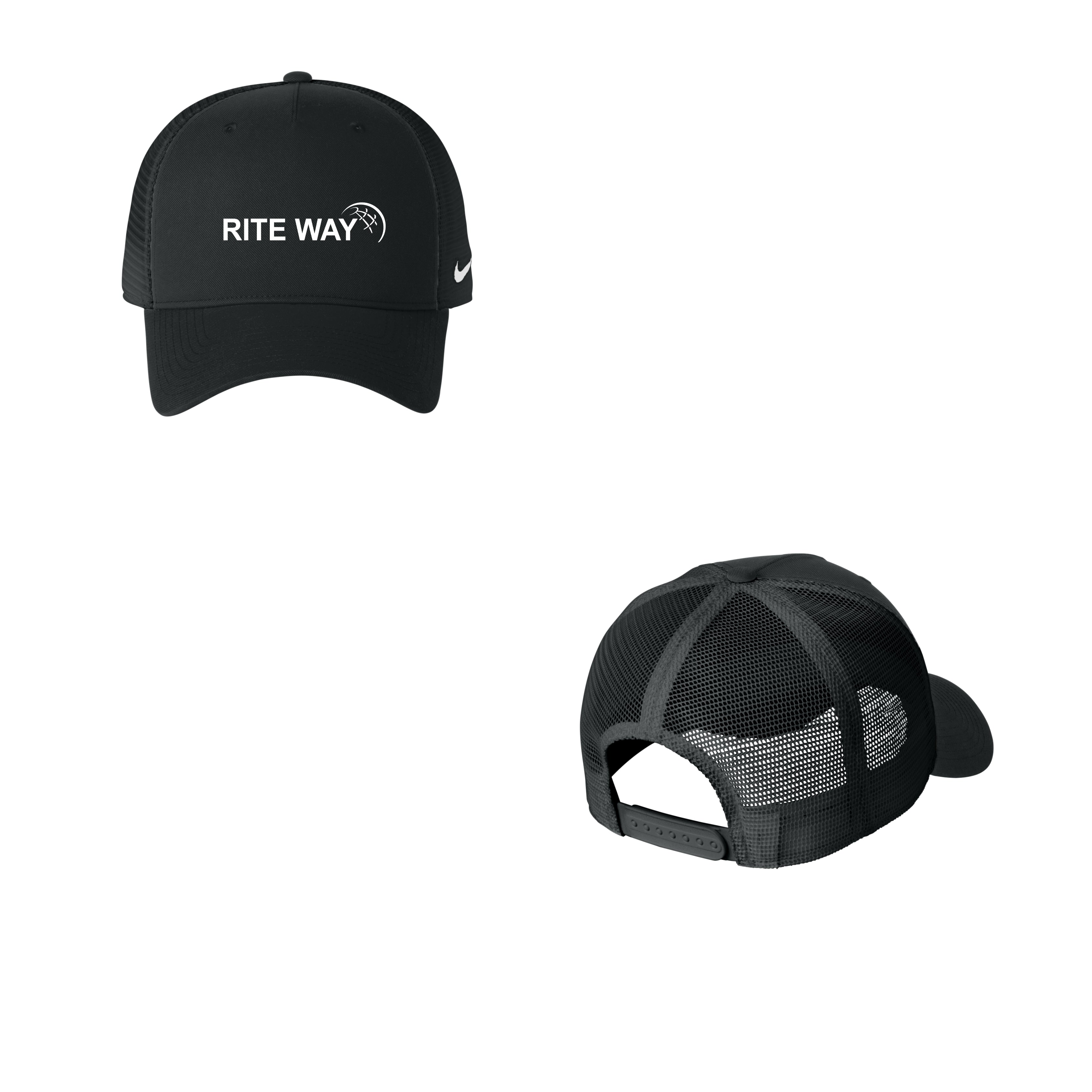 Rite Way Transport Nike Snapback Mesh Trucker Cap