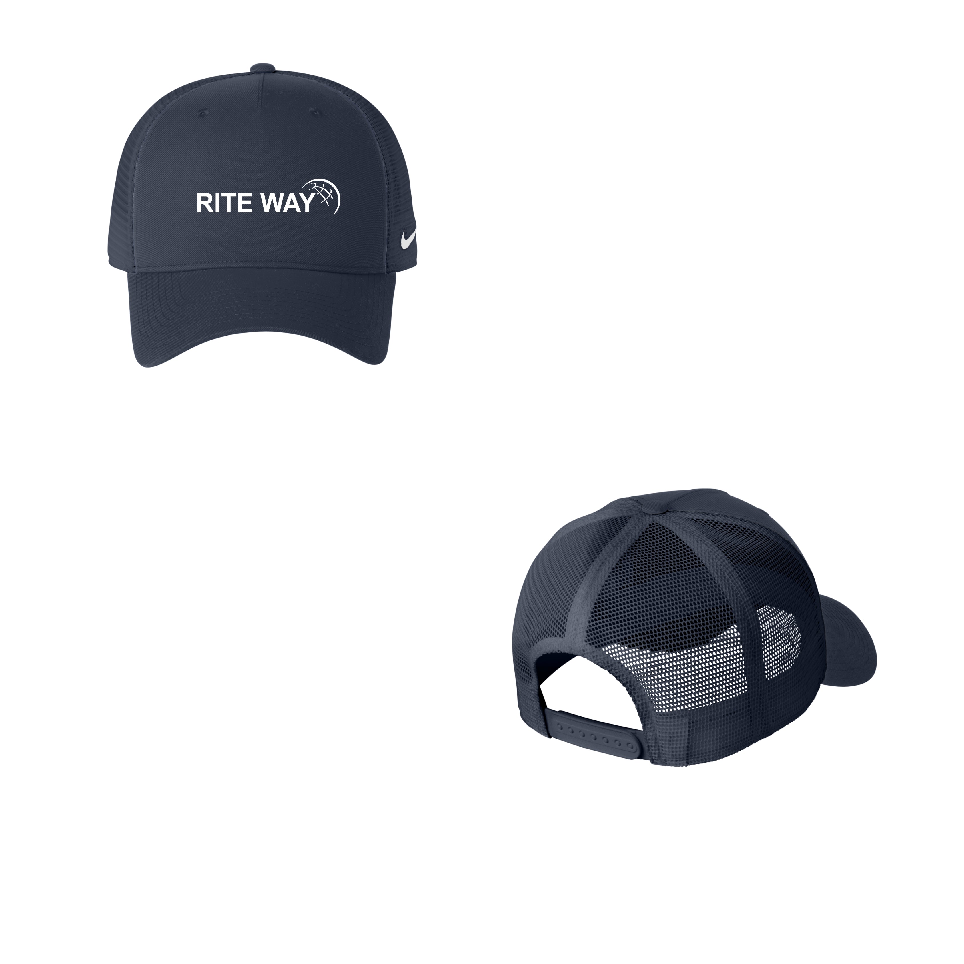 Rite Way Transport Nike Snapback Mesh Trucker Cap